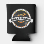 Polka Radio Can Koozie (Achterkant)