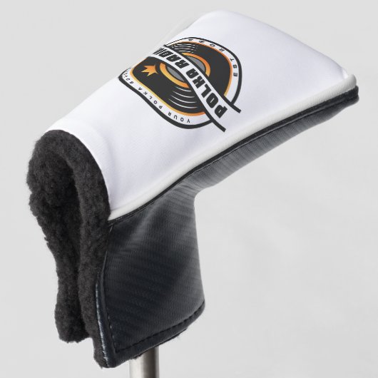 Polka Radio Golf Head Cover (3/4 voorkant)