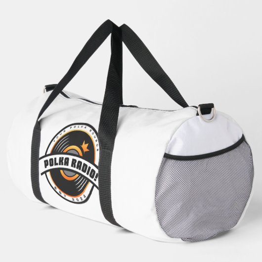 Polka Radio Logo Duffel Bag Plunjezak (Rechterhoek)