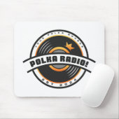 Polka Radio! Mouse Pad Muismat (Met muis)