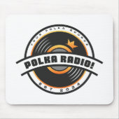 Polka Radio! Mouse Pad Muismat (Voorkant)