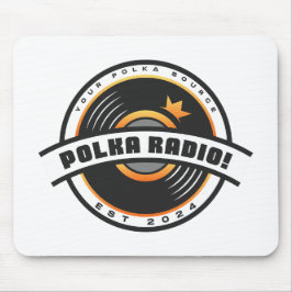 Polka Radio! Mouse Pad Muismat