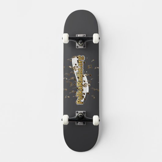 Polka Radio Skateboard (Voorkant)