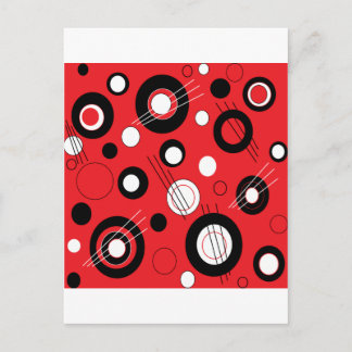 Polka Red Briefkaart