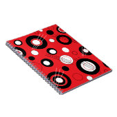 Polka Red Notitieboek (Rechterzijde)