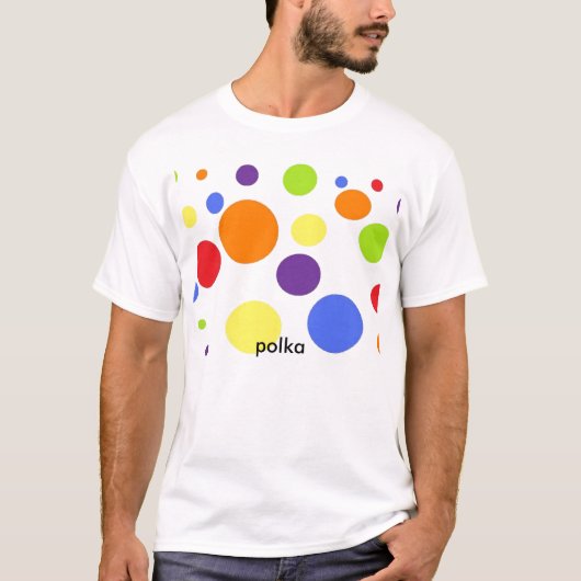 polka-shirt t-shirt (Voorkant)