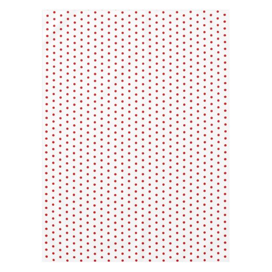 Polka stip klassiek retro stijl tablecloth tafelkleed (Voorkant)