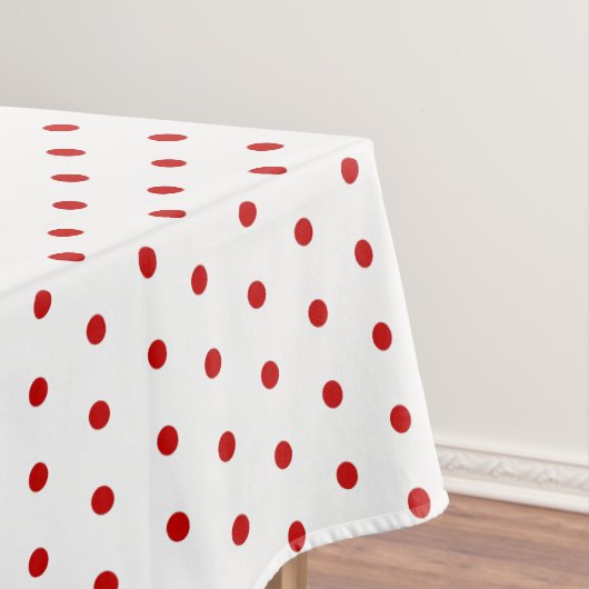 Polka stip klassiek retro stijl tablecloth tafelkleed (Voorbeeld)