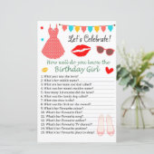 Polka stipjurk Hoe goed ken je de verjaardag? (Staand voorkant)