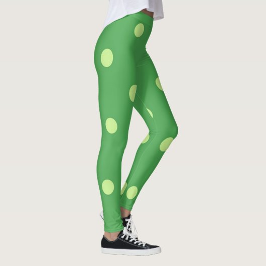 Polka-stippen | Zazzle_Growshop. Leggings (Rechts)
