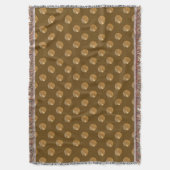 polka stipt golgen patroon deken (Voorkant Verticaal)