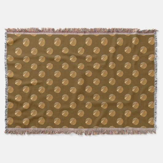 polka stipt golgen patroon deken (Voorkant)