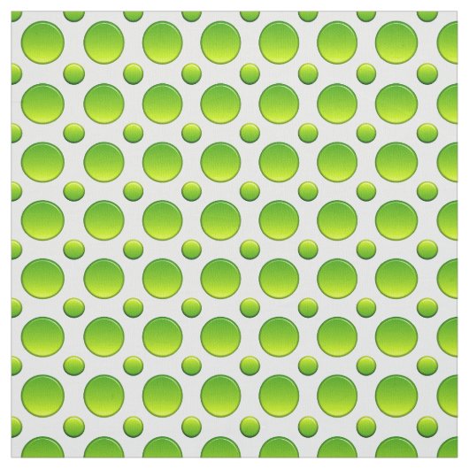 Polka stipt groen patroon stof (Swatch)
