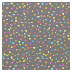 Polka stipt waterverf boho pop kunst stof