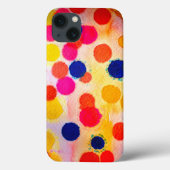 Polka stipte regenboogwaterclor Case-Mate iPhone case (Achterkant)