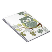 Polka Tree Owl-laptop Notitieboek (Rechterzijde)