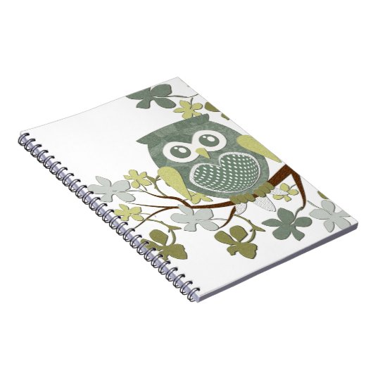 Polka Tree Owl-laptop Notitieboek (Rechterzijde)