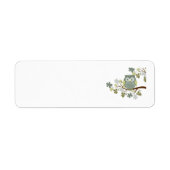 Polka Tree Uil Label (Voorkant)