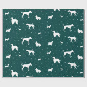 Polkadogs Green Giftwrap Cadeaupapier (Vlak)
