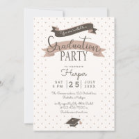 Polkadot  afstudeerfeest