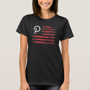 Polkadot Crypto USA Vlag Cryptocurrency T-shirt