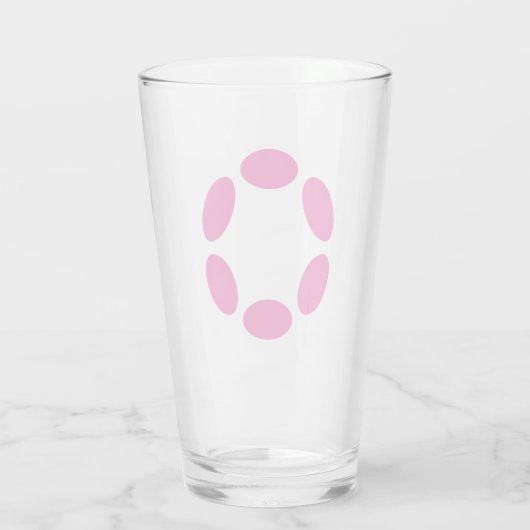 Polkadot Glas (Achterkant)