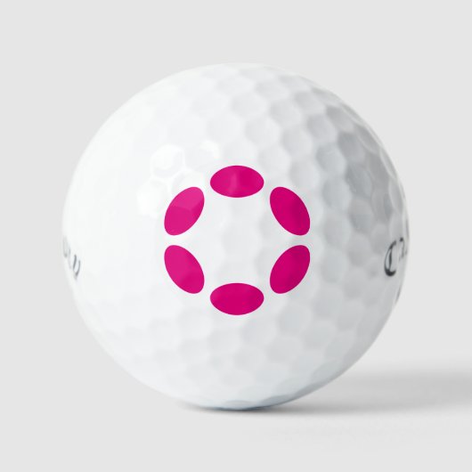 Polkadot Golfballen (Voorkant)