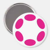 Polkadot Magneet (Voorkant / Achterkant)