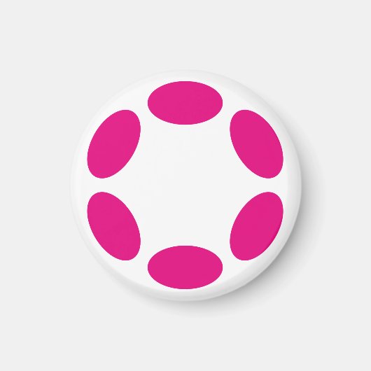 Polkadot Magneet (Voorkant)