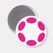 Polkadot Magneet (Voorkant / Achterkant)