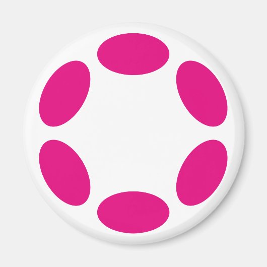 Polkadot Magneet (Voorkant)