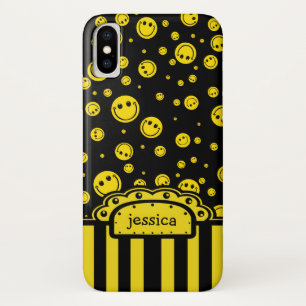 PolkaDot Name Sjabloon Case-Mate iPhone Case