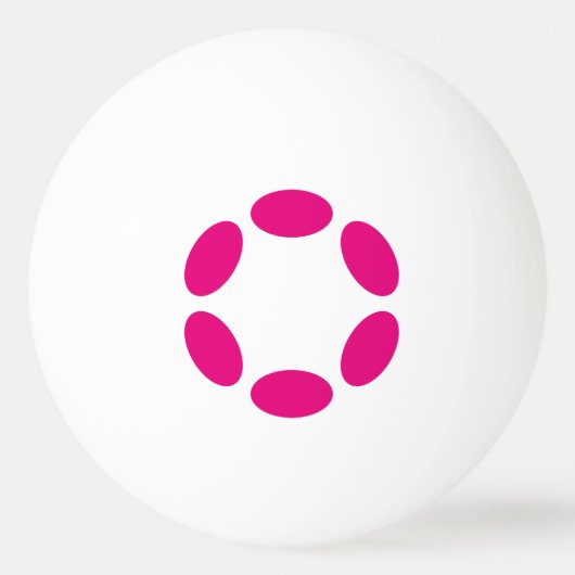 Polkadot Pingpongbal (Voorkant)
