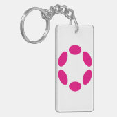 Polkadot Sleutelhanger (Voorkant Links)