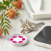 Polkadot Sleutelhanger (Zijkant)