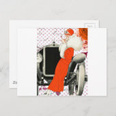 polkadots flapper briefkaart (Voorkant / Achterkant)