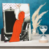 polkadots flapper fotoplaat (Zijkant)