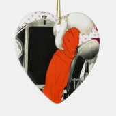 polkadots flapper keramisch ornament (Rechts)