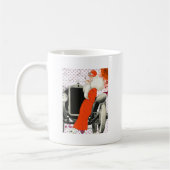 polkadots flapper koffiemok (Links)