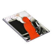 polkadots flapper notitieboek (Rechterzijde)