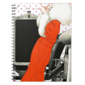 polkadots flapper notitieboek (Voorkant)