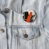 polkadots flapper ronde button 5,7 cm (In situ)