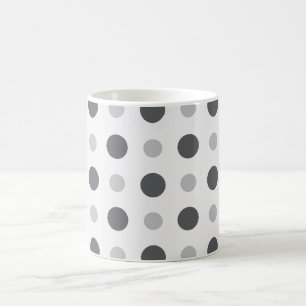 Polkadots Gray Koffiemok