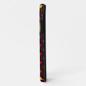 polkadots om initiaal letter toe te voegen Case-Mate iPhone case (Achterkant/links)