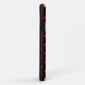 polkadots om initiaal letter toe te voegen Case-Mate iPhone case (Achterkant/rechts)