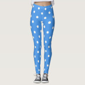 Polkadots Print Leggings (Voorkant)