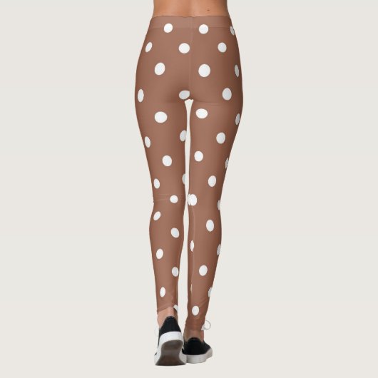Polkadots Print Leggings (Achterkant)