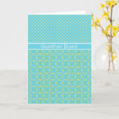 Polkas en Daffodils krijgen goede Kaart: Welsh Gre Kaart (Gele Bloem)