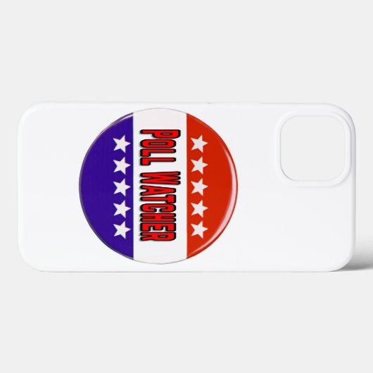 Poll Watcher Case-Mate iPhone Case (Achterkant (horizontaal))