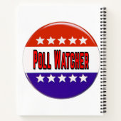 Poll Watcher Notitieboek (Achterkant)
